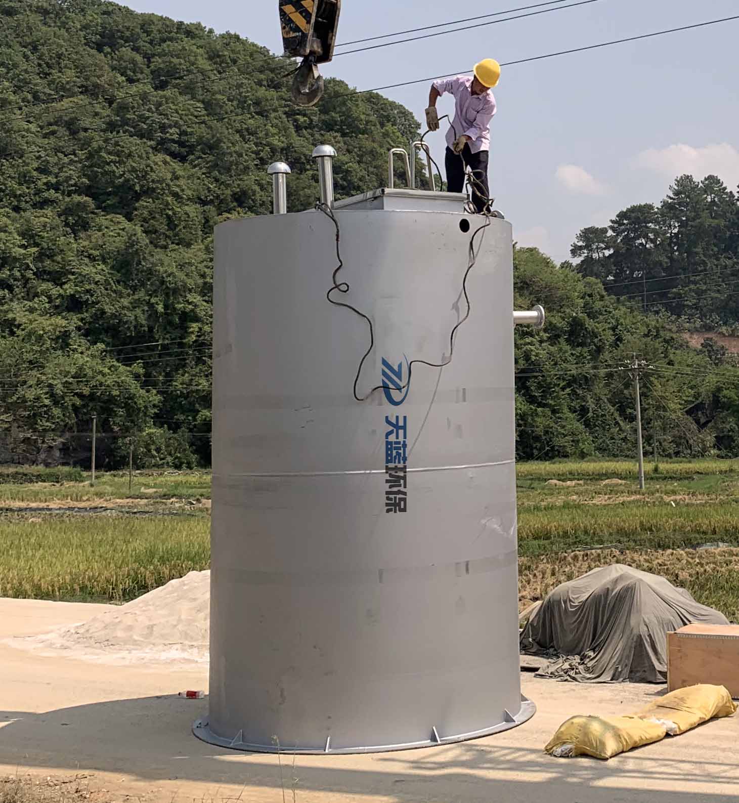 不銹鋼一體化提升泵站